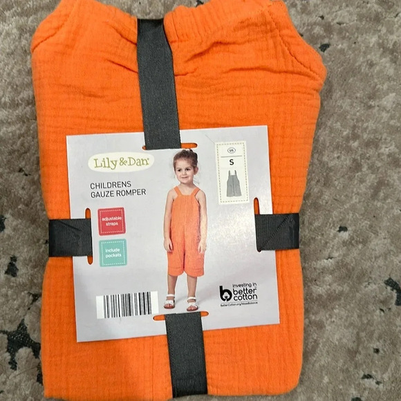 NWT Children’s Gauze Romper Various sizes - Picture 2 of 3